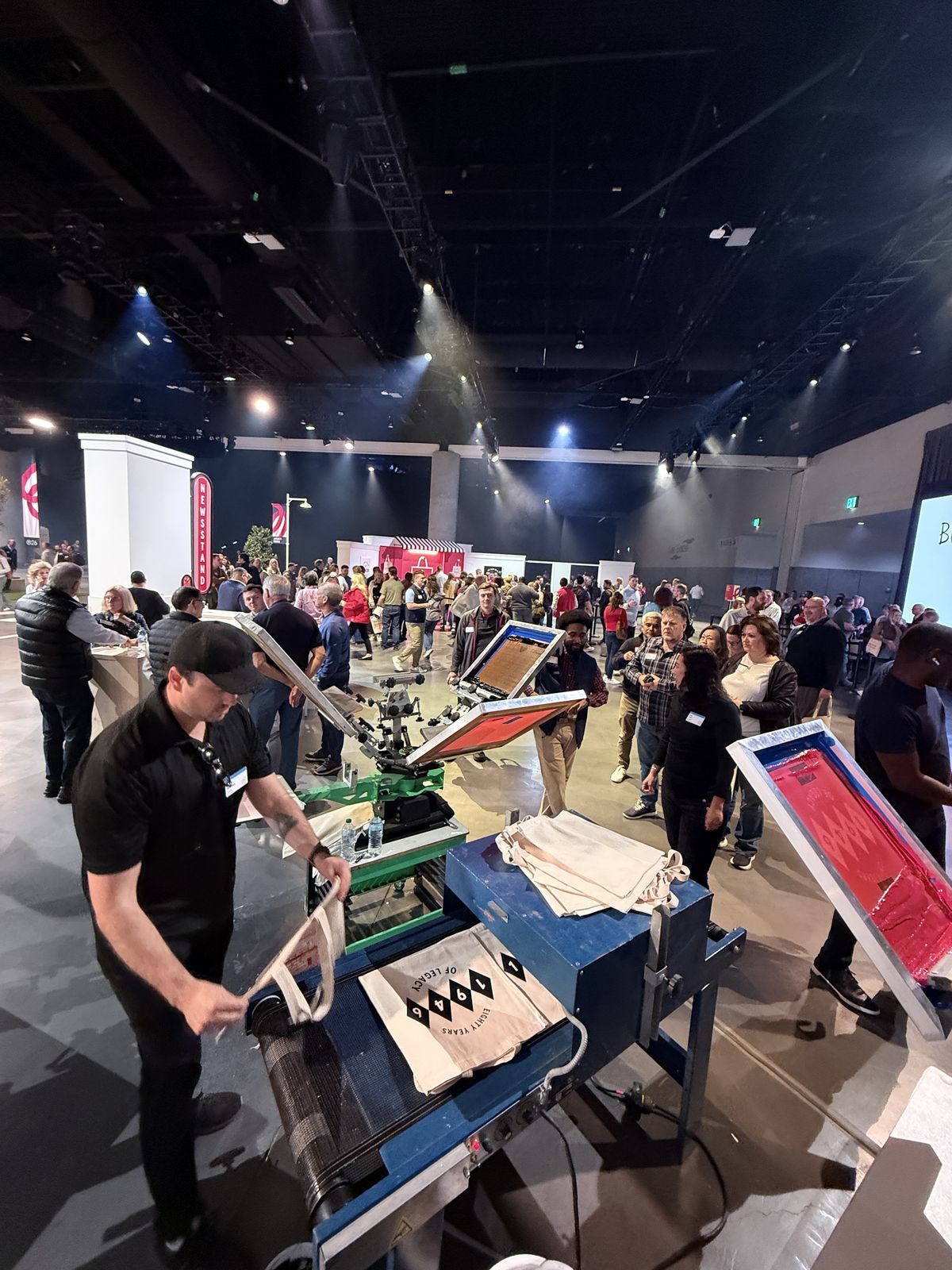 Live event printing at a Indianapolis festivals & concerts event